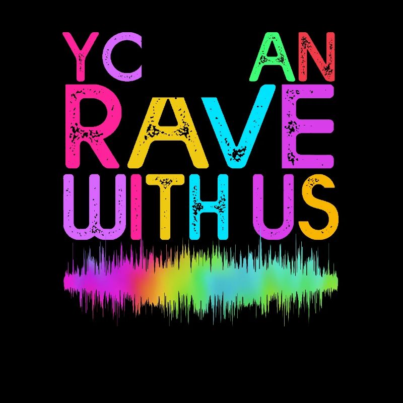 Rave Raver Musique techno Techno basse Table de mixage