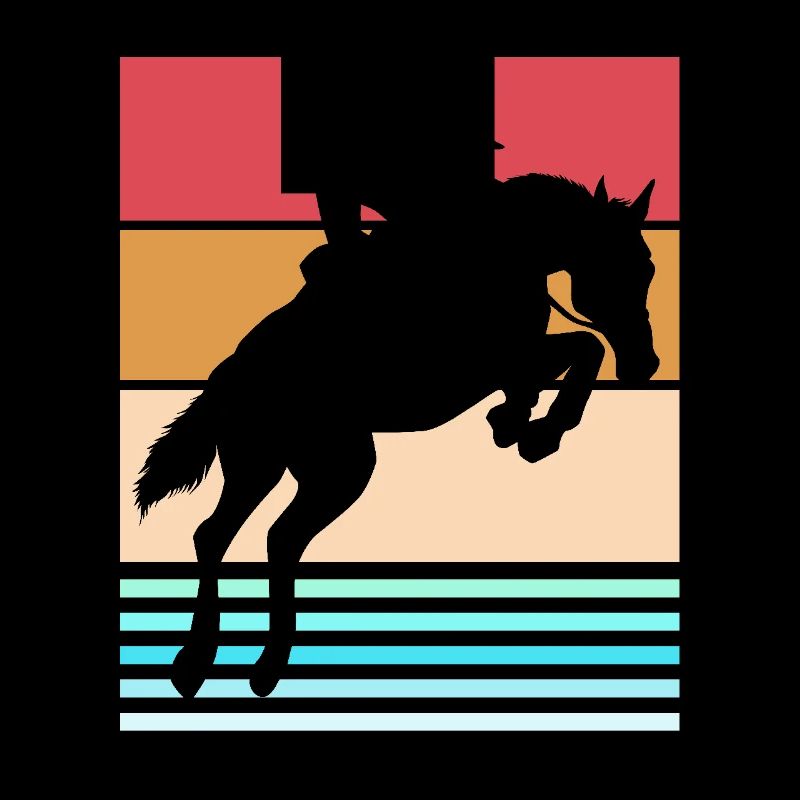 Springreiten Springpferd