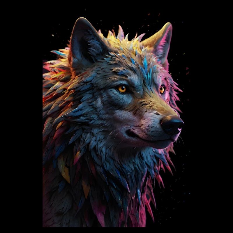 Wolf Wolf Head Predator Gift