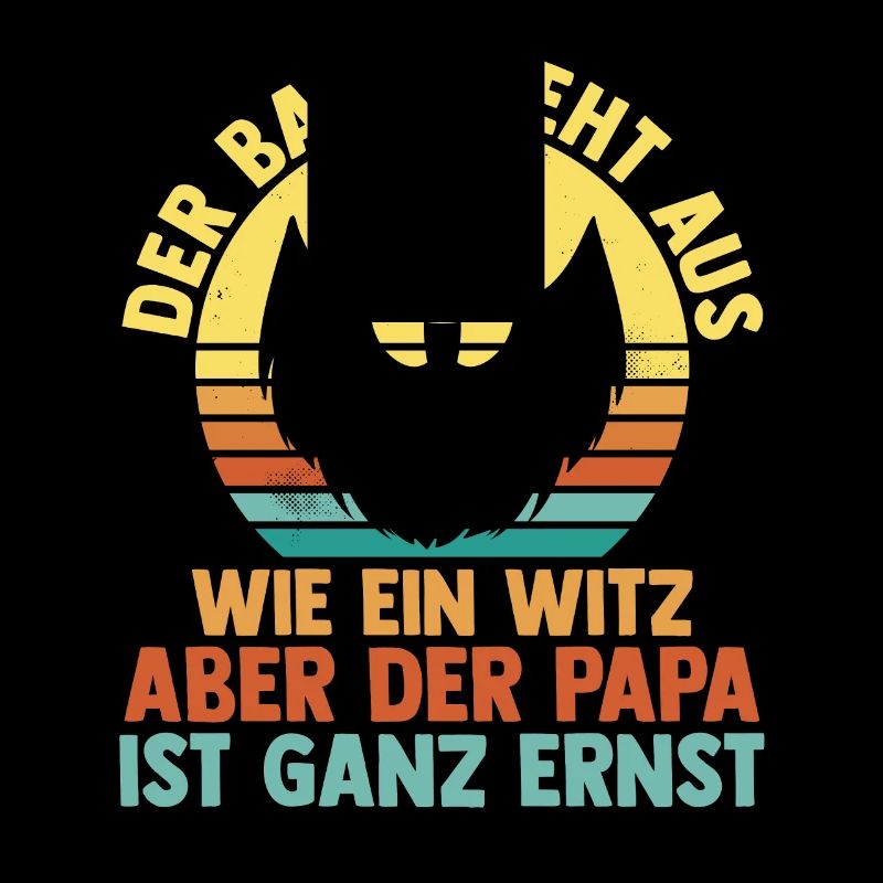 Papa avec une barbe