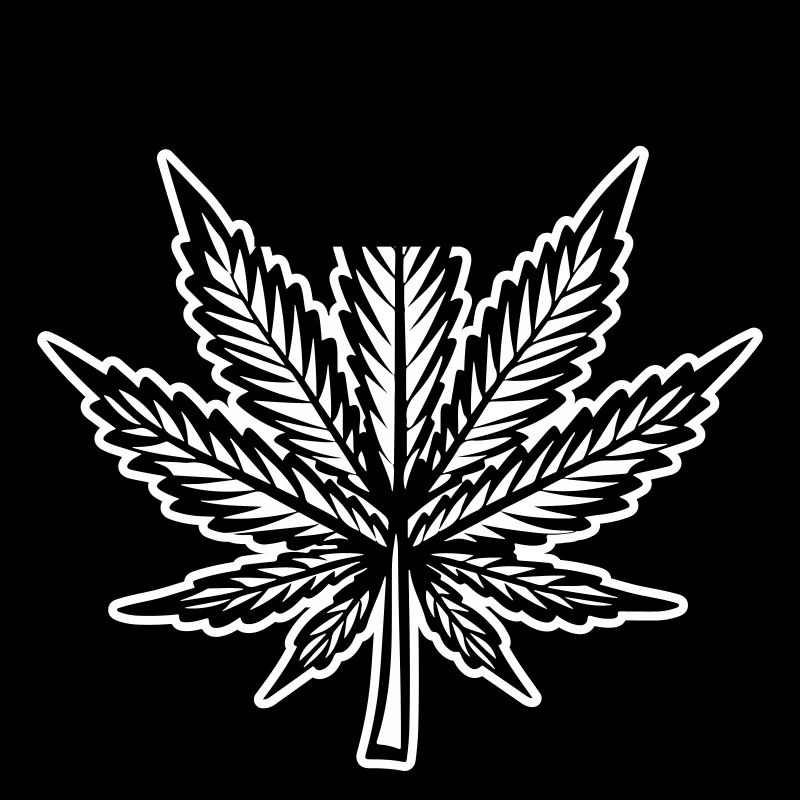 Feuille de chanvre Weed, cannabis