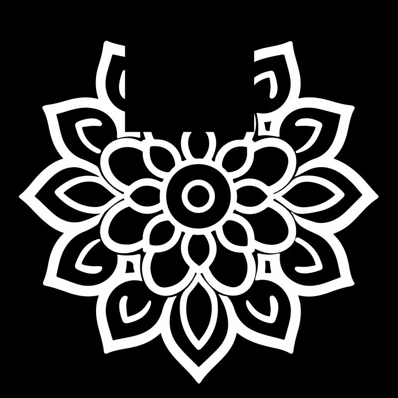 Mandala Blüte Logo