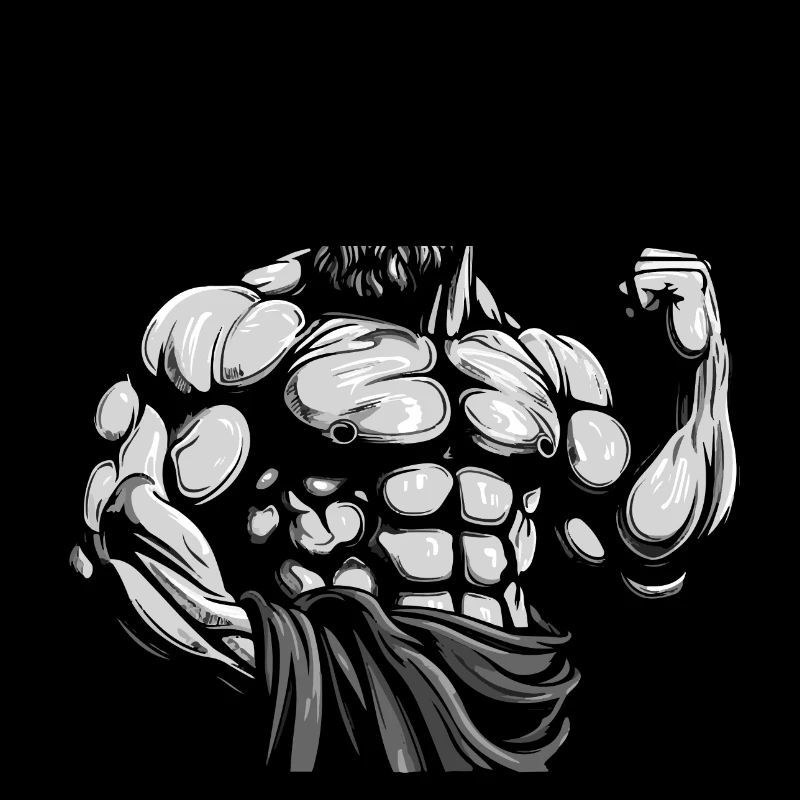 Bodybuilder Beast Muscles