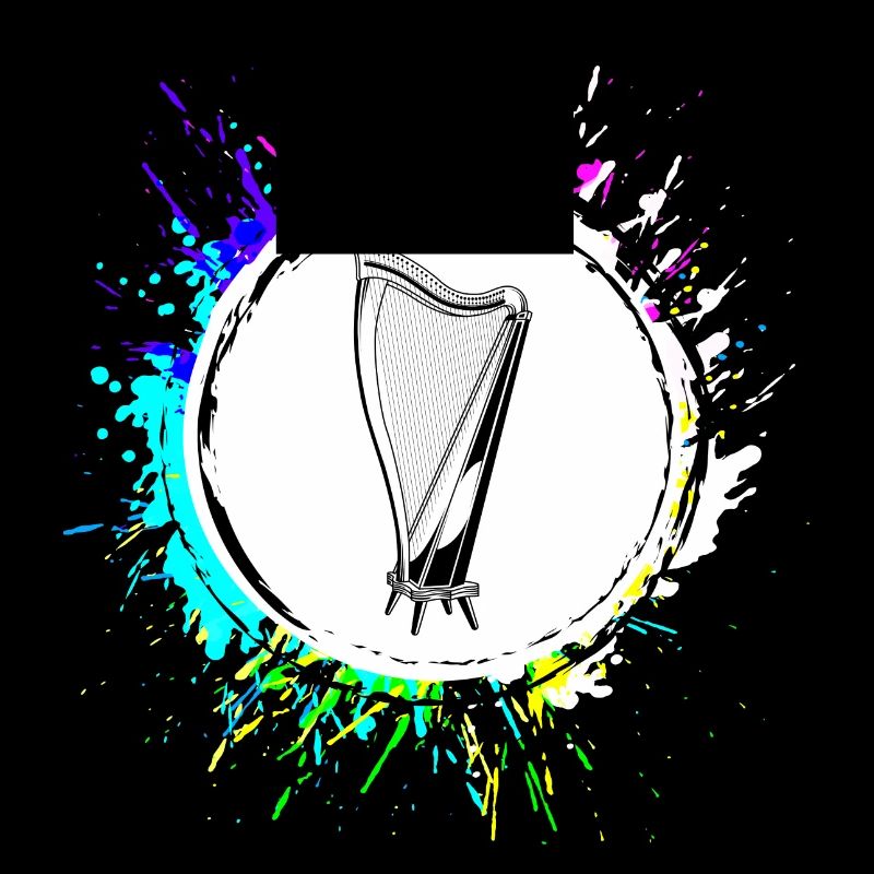 Symbole de la harpe