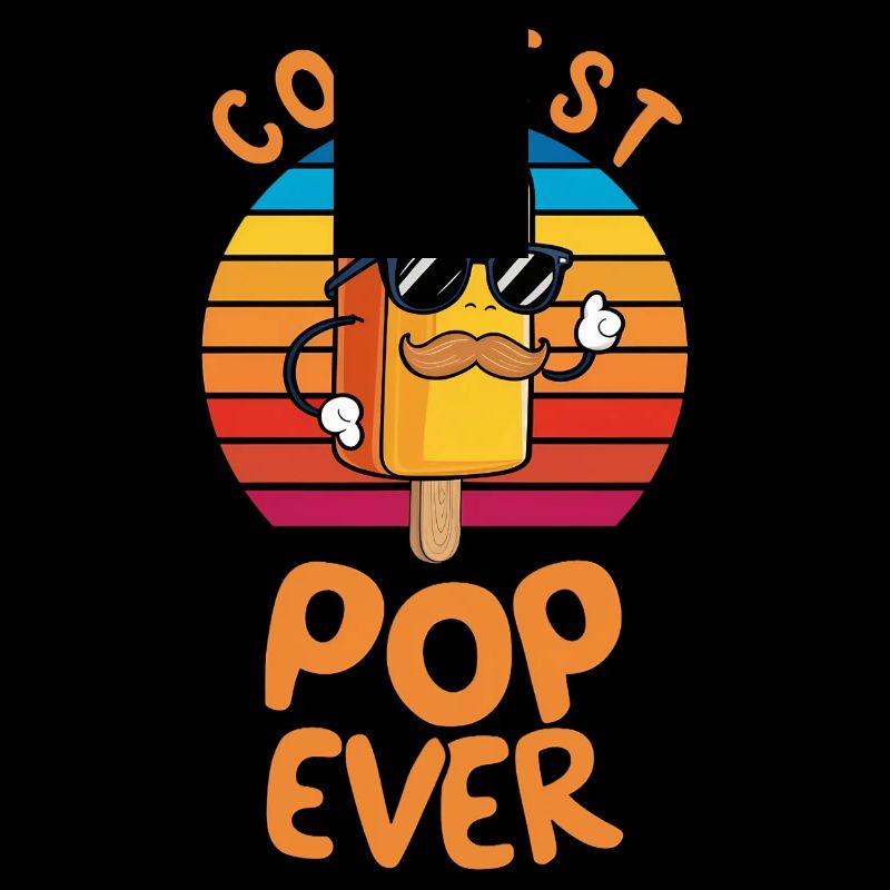 Coolest Pop Ever Fun Popsicle Dad