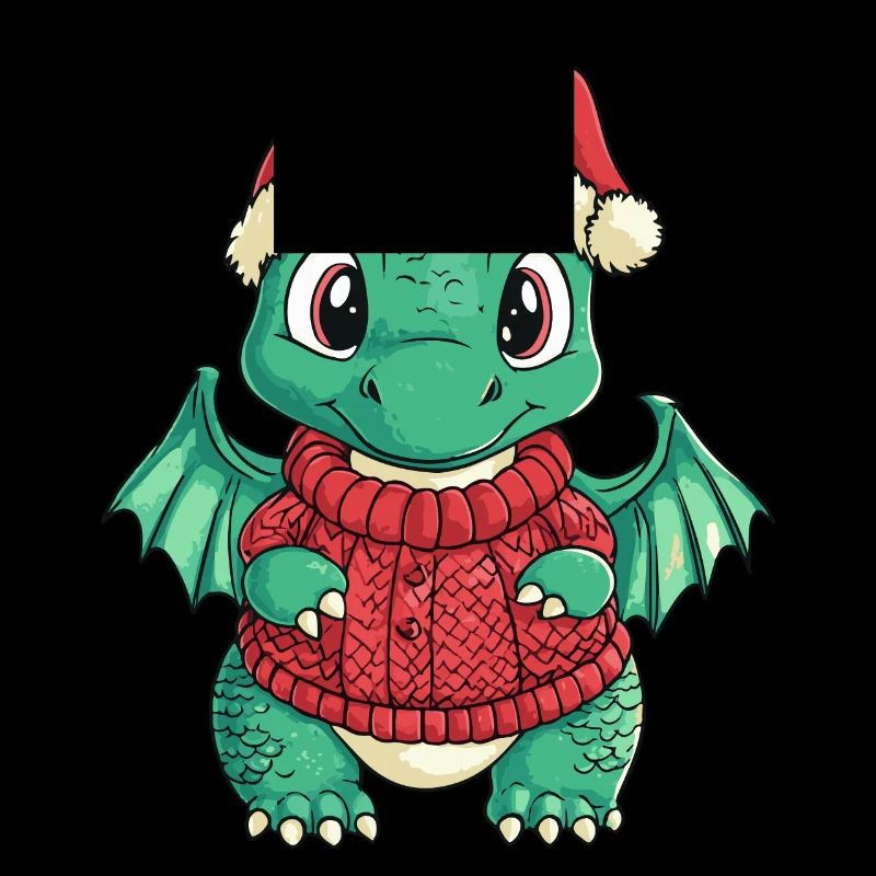 Dragon Christmas Comic