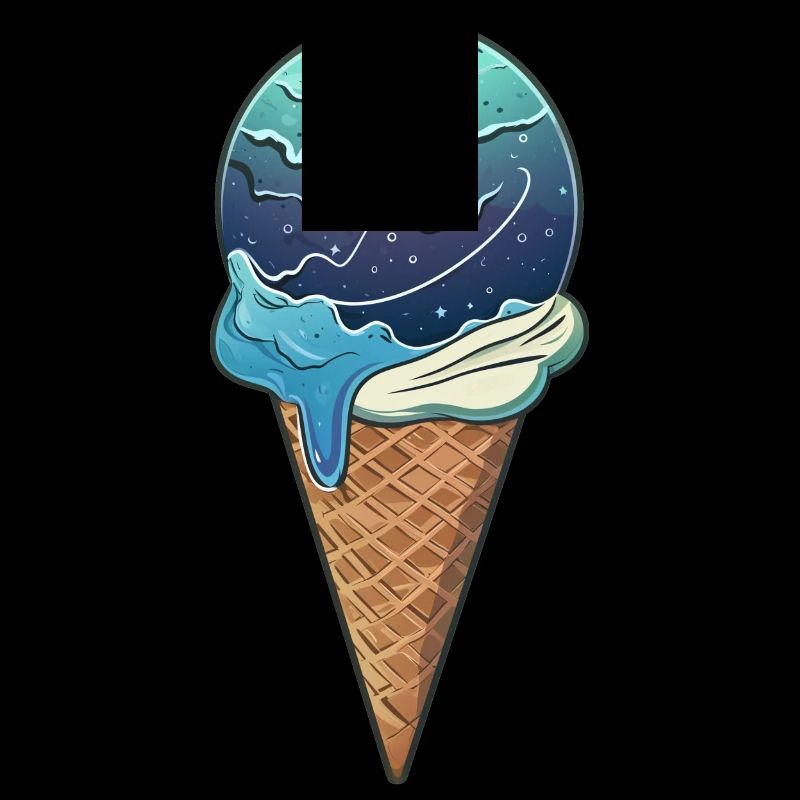 Ice planet Uranus