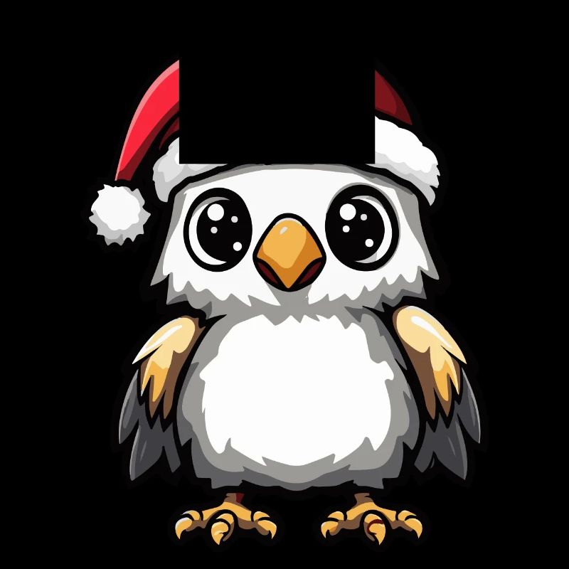 Aigle Noël mignon