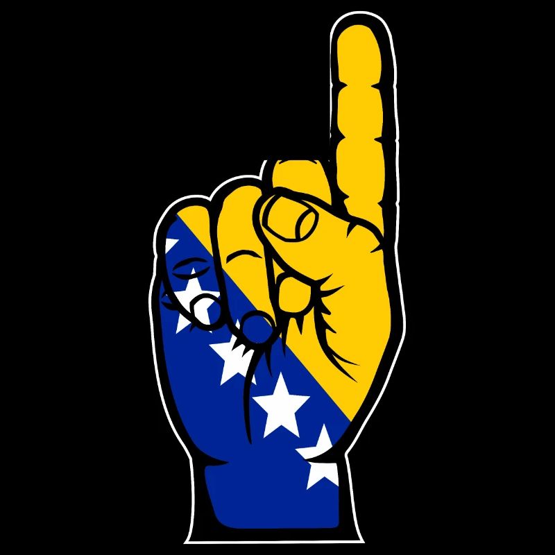 Drapeau de Bosnie numéro 1