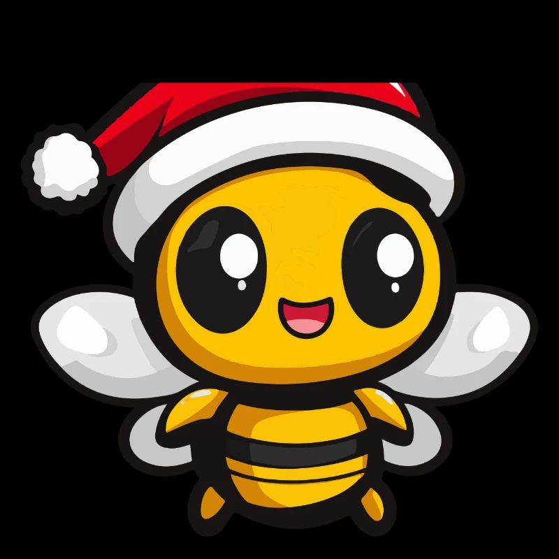 Bee Christmas Cute