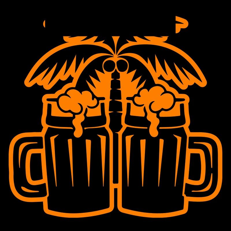 Beer Beach Palm Trees Island