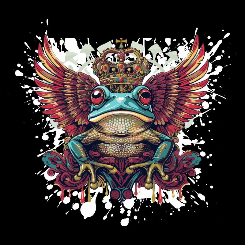 Frosch Bunt