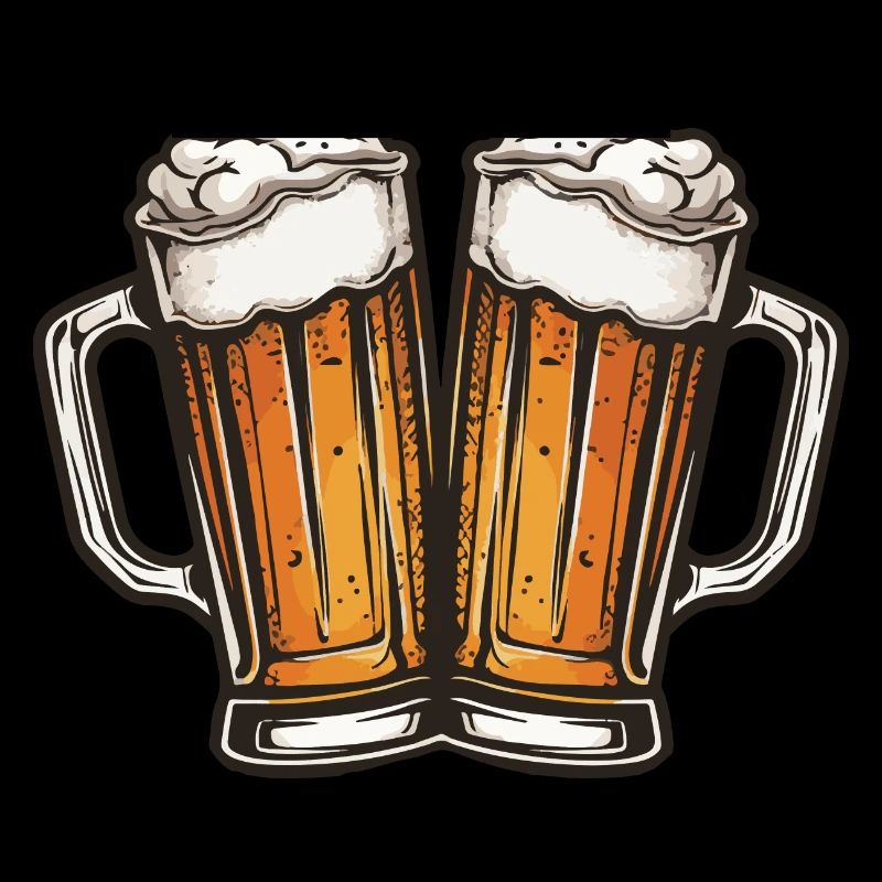 Bierkrug Bier Anstoßen