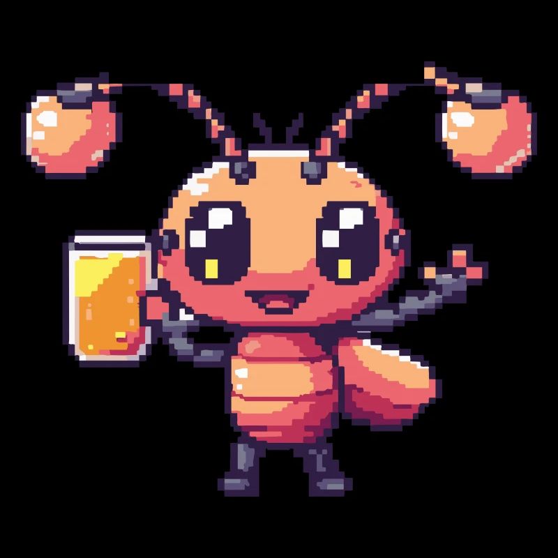 Ant Beer Pixel