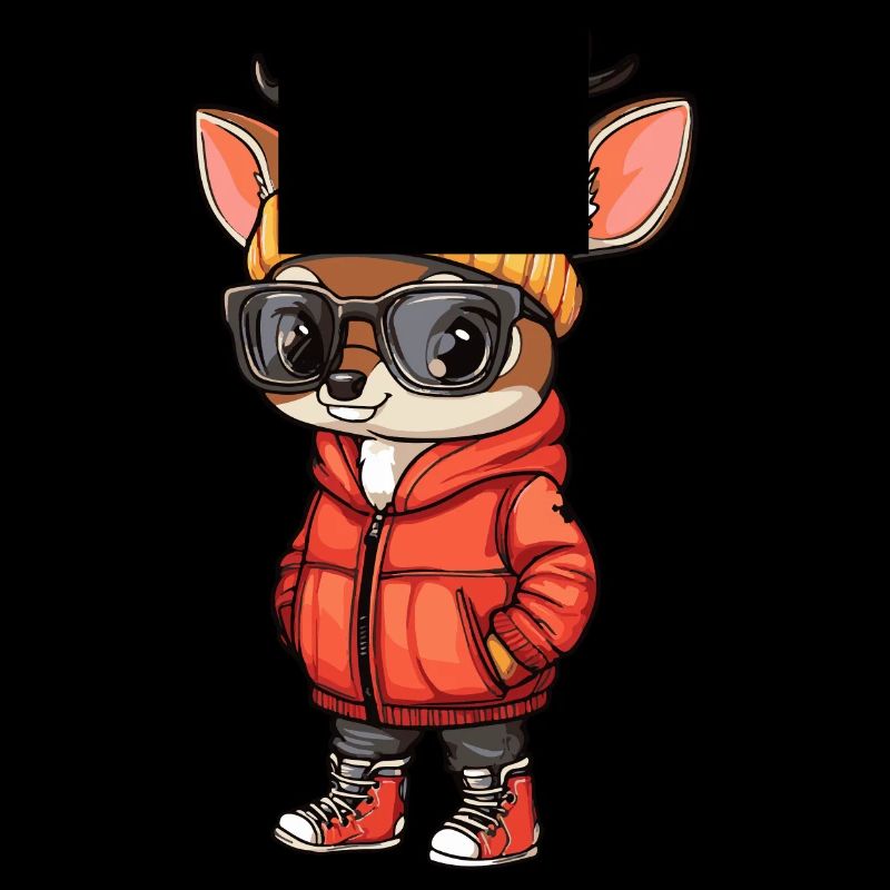 Cerf Hiver