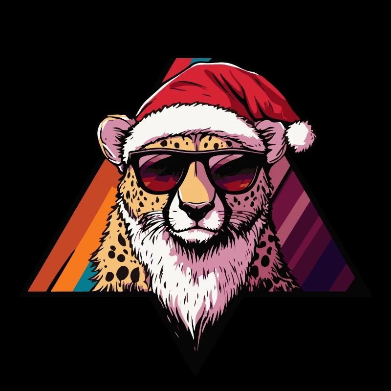 Guépard Noël cool
