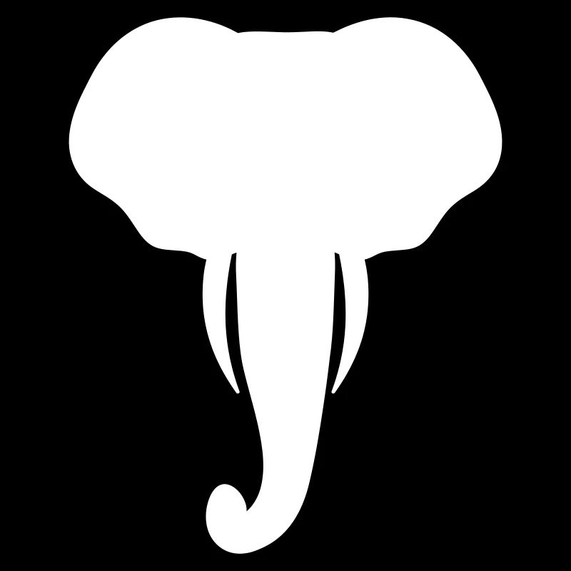 Cooler Elefantenkopf Geschenk