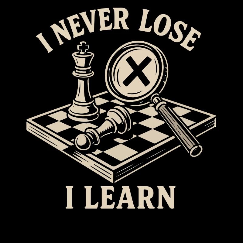 Je ne perds jamais, j’apprends les joueurs d’échecs