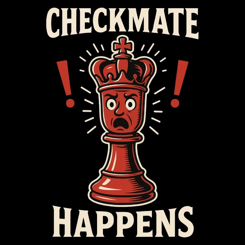 Checkmate Happens Jeu de société de joueur d’échecs
