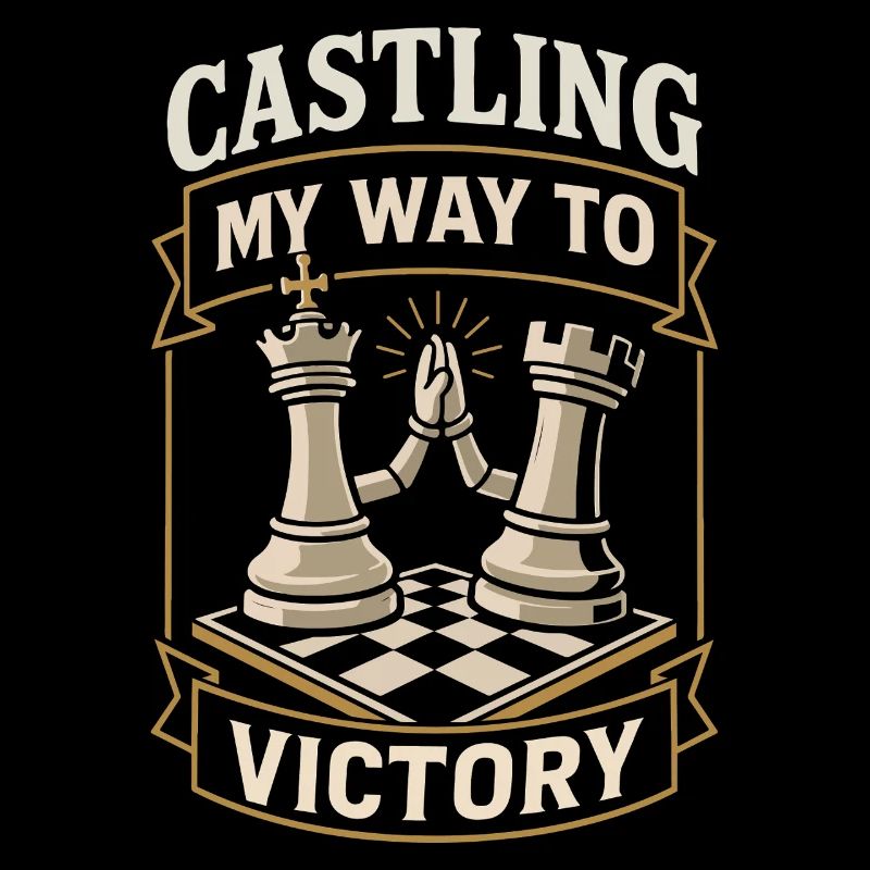 Roque - Mon chemin vers la victoire - Jeu d’échecs amusant
