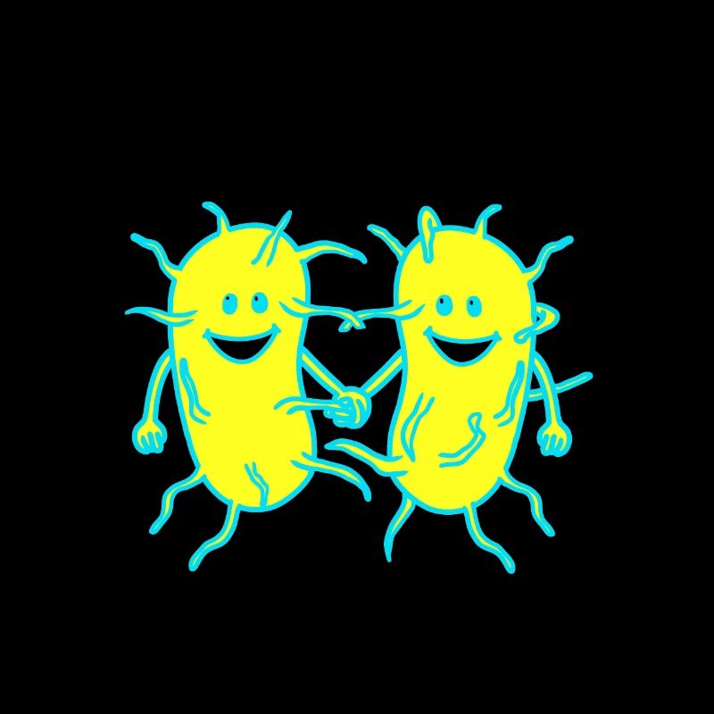 Bactéries, germes, virus, maladies, peste, grippe