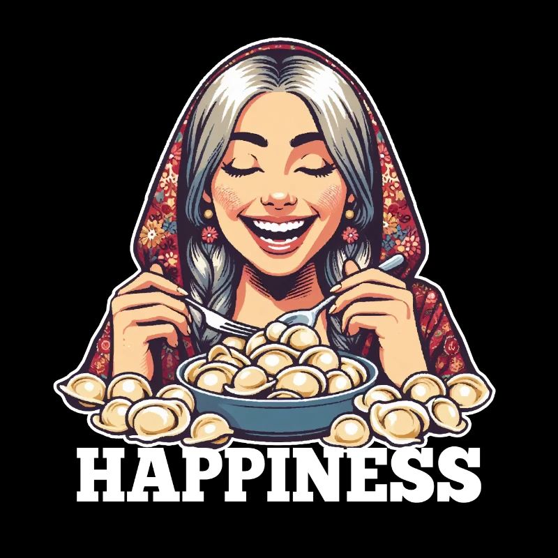 Pelmeni Glück Geschenk