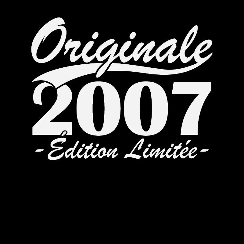 Originale 2007 édition limitée