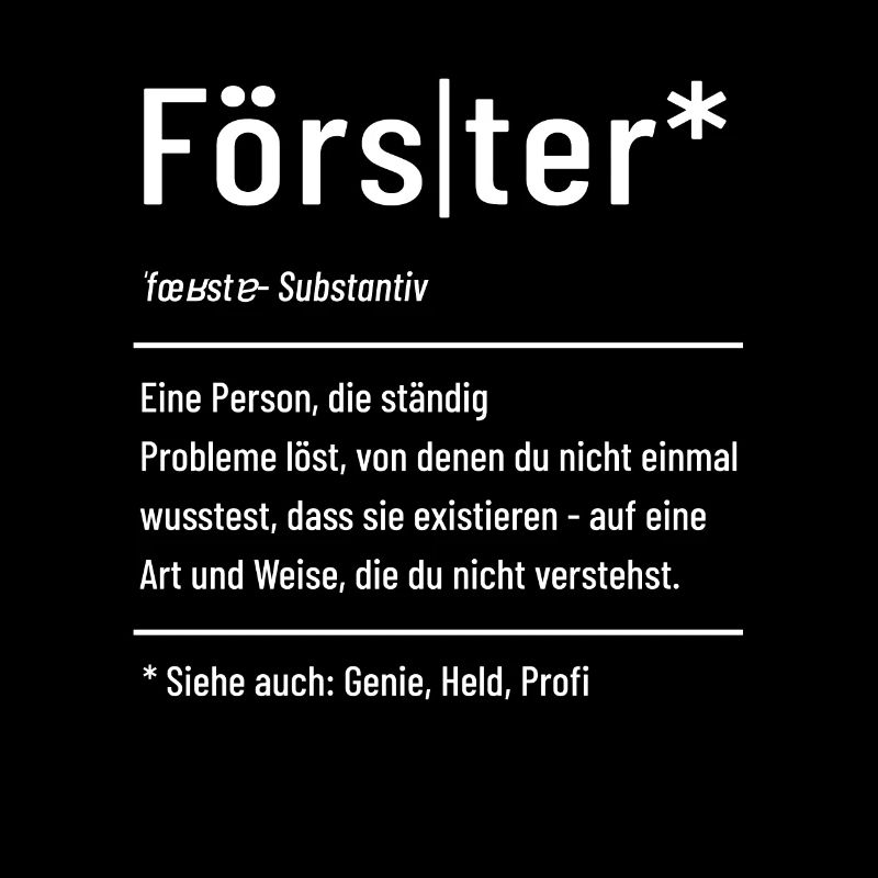 Förster - Definition - Lexikon