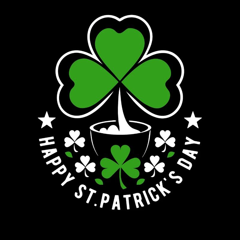 Bonne Saint-Patrick - Shamrock - Irlande