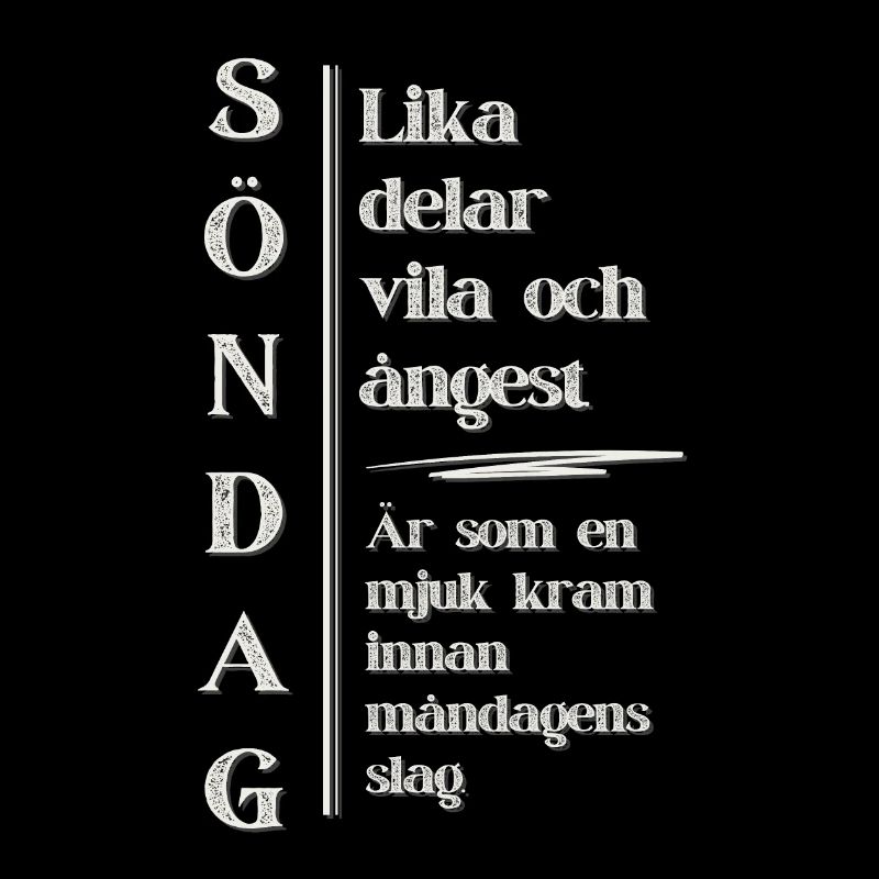 Dimanche – Repos avec une touche d’anxiété