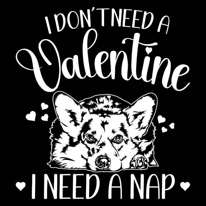 Welsh Corgi Saint-Valentin chiens chien Wilsigns
