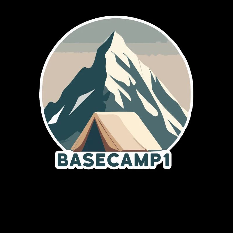 Bergsteiger Basislager 1