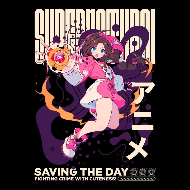 Anime Cute Hero