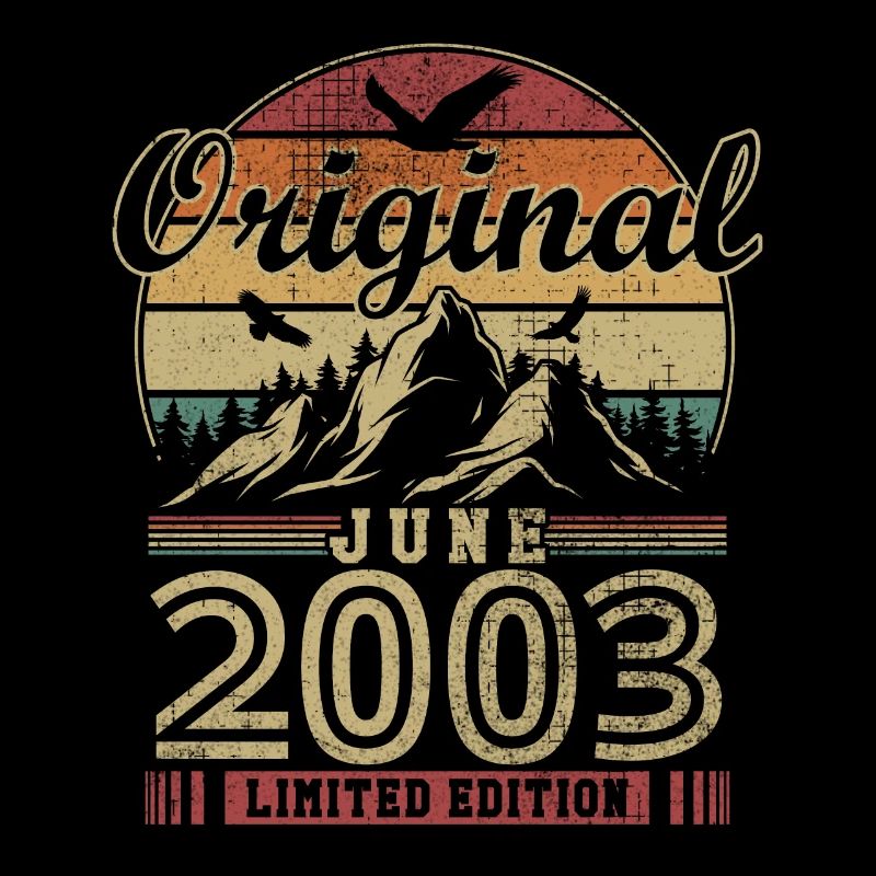 Original Juni 2003 Vintage Jubiläum 2003