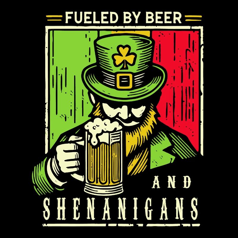Saint-Patrick Chapeau drôle Bière Trèfle Fun