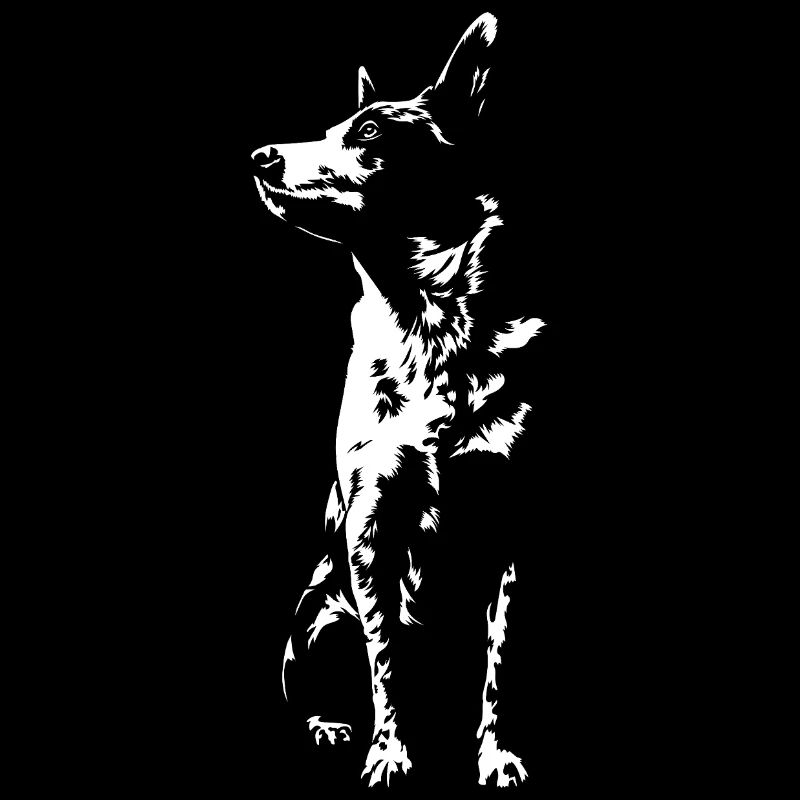 Australian Cattle Dog Silhouette Hunde Wilsigns