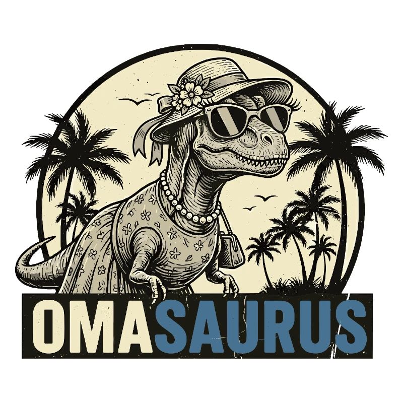 Omasaurus Rex – Lustiges Oma Dinosaurier Geschenk