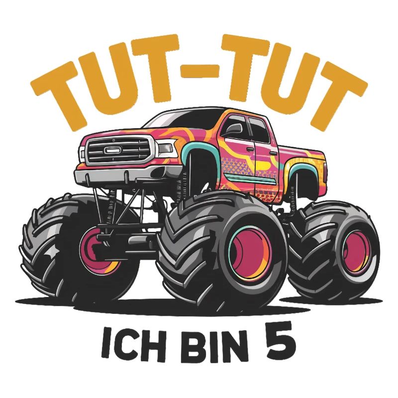 Monster Truck - Ich bin 5 - Einzigartiges Geschenk