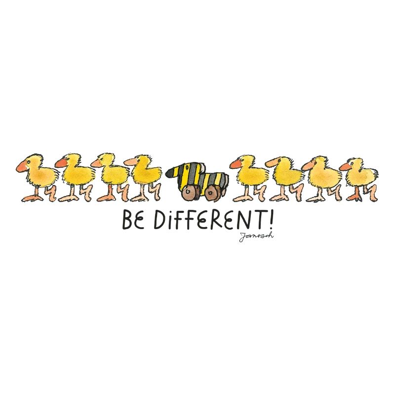 Janosch Tigerente Be Different