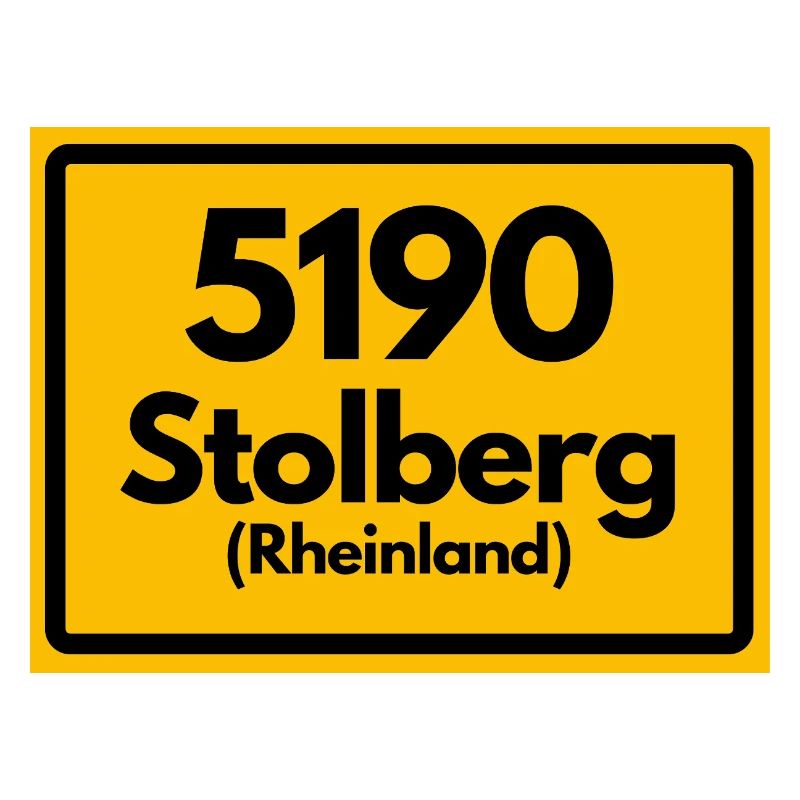 OLD POSTCODE ZIP CODE 5190 STOLBERG (RHINELAND)