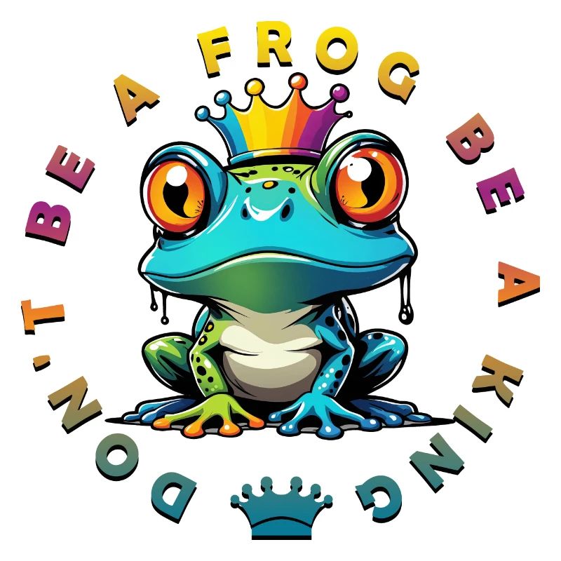 don ́t be a frog be a king