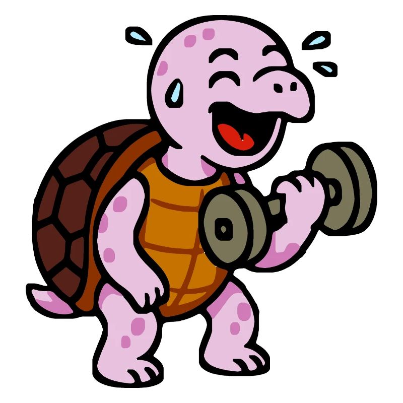 Rosa Schildkröte pink Mädchen