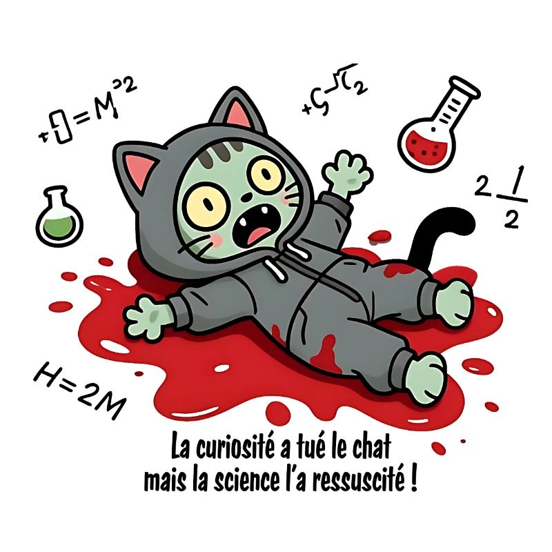 La curiosité a tué le chat, la science...