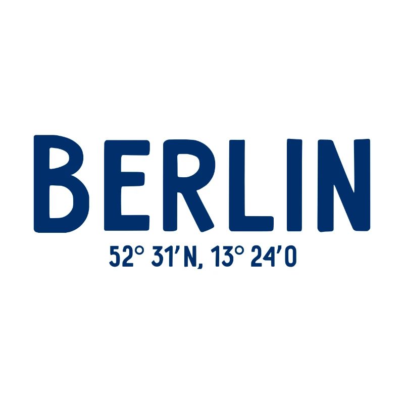 Berlin Coordinates - Berlin Bear