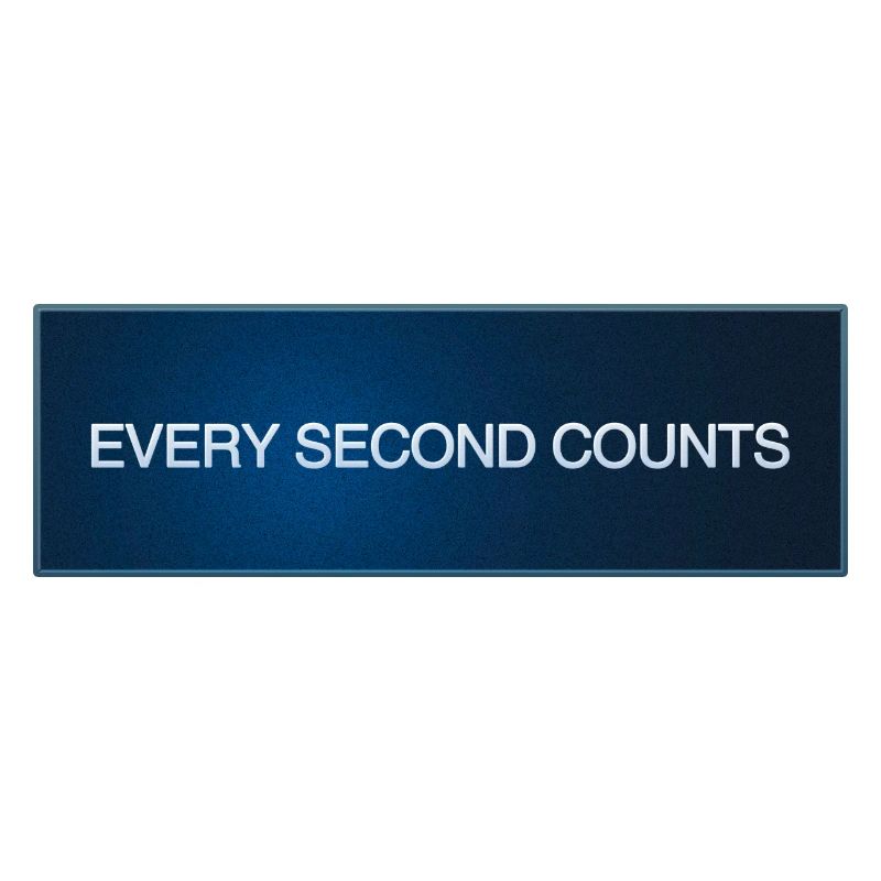 Every Second Counts
