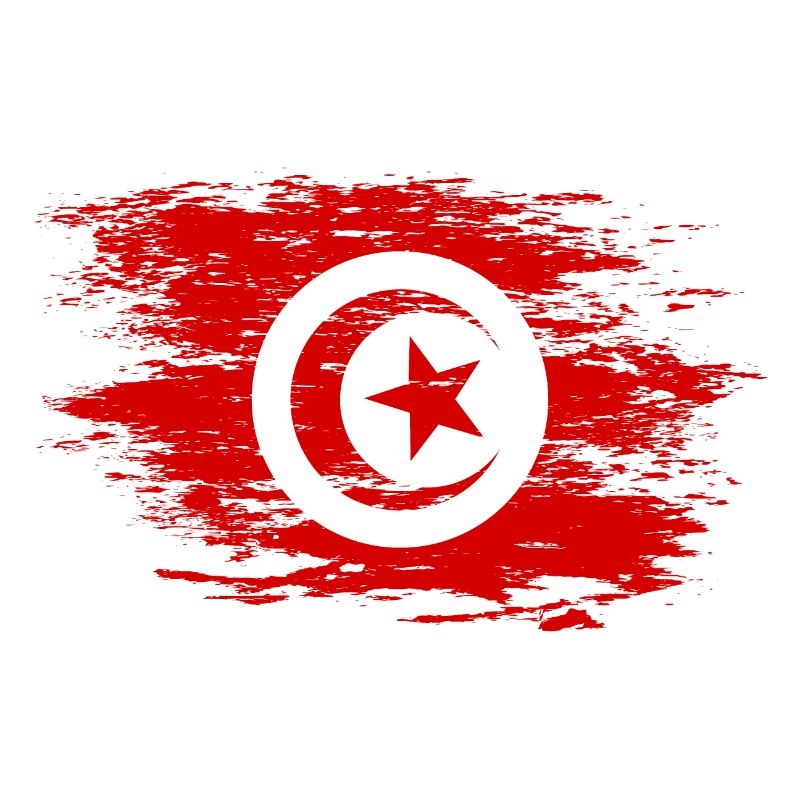 Drapeau tunisien utilisé