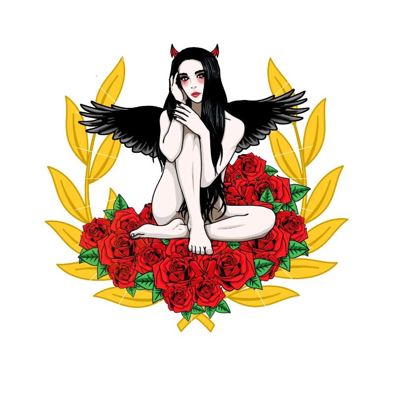 Femme du diable Diable Satan’s Roast Devil