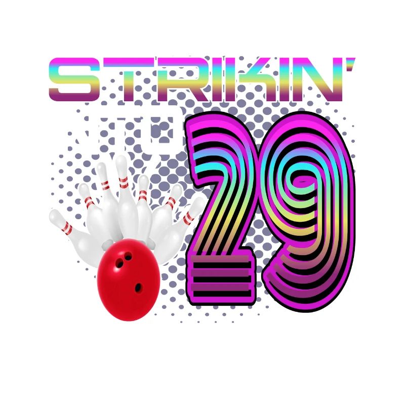 Frapper dans 29 Bowling Bowler 29e anniversaire