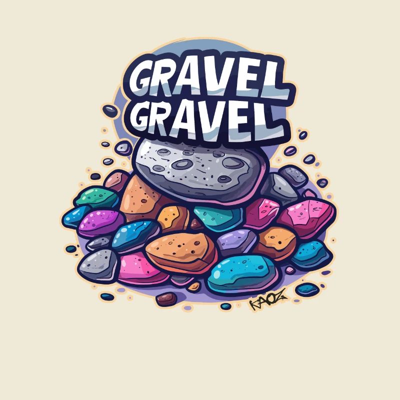 Gravel oder Schotter