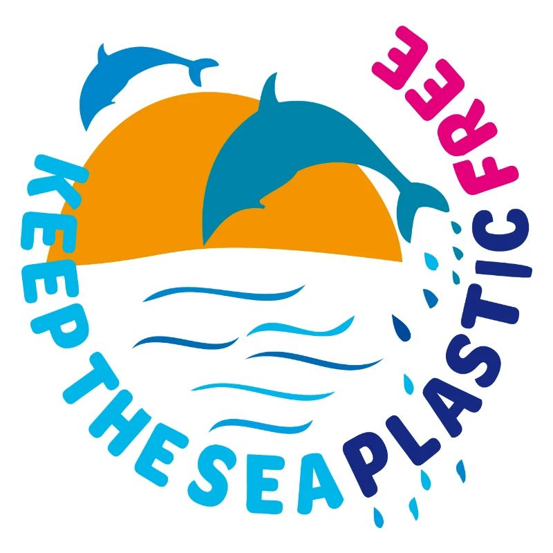 Dolphins, keep the sea plastic free